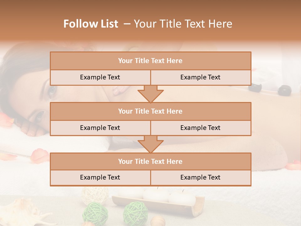 Care Pink Aroma PowerPoint Template
