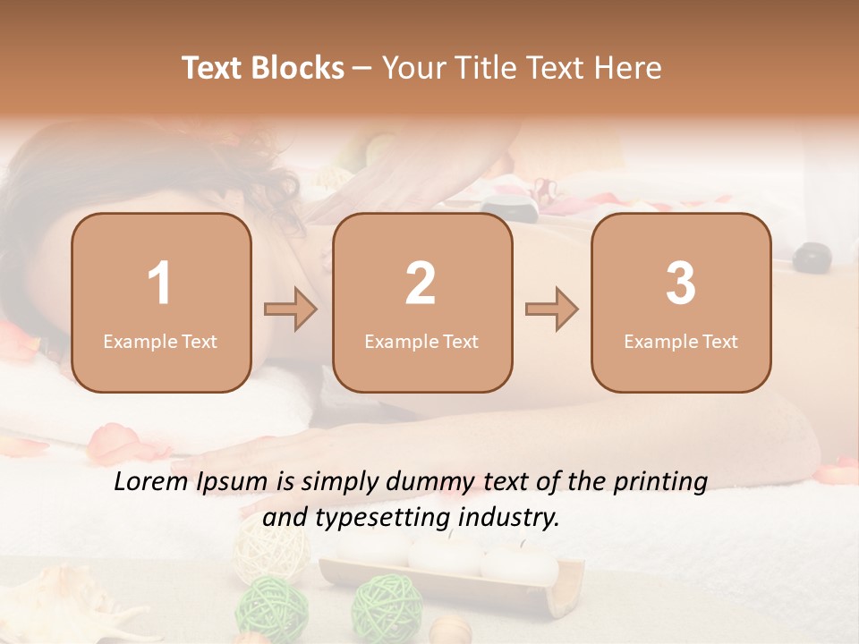 Care Pink Aroma PowerPoint Template