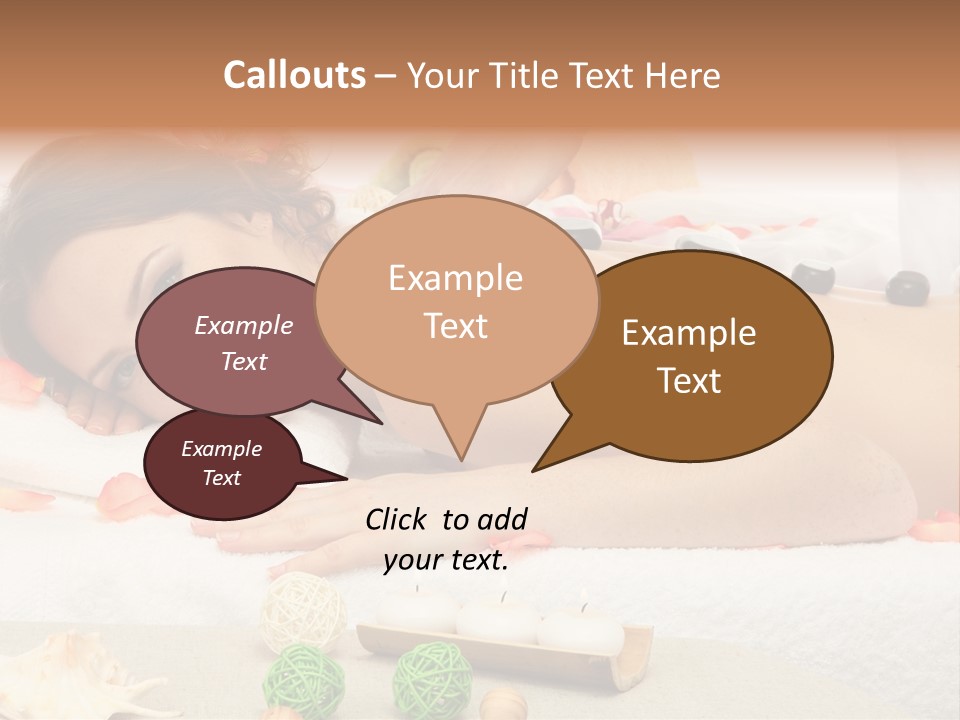 Care Pink Aroma PowerPoint Template