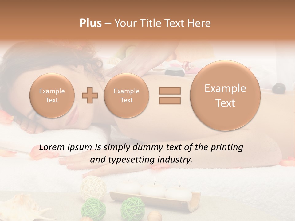 Care Pink Aroma PowerPoint Template