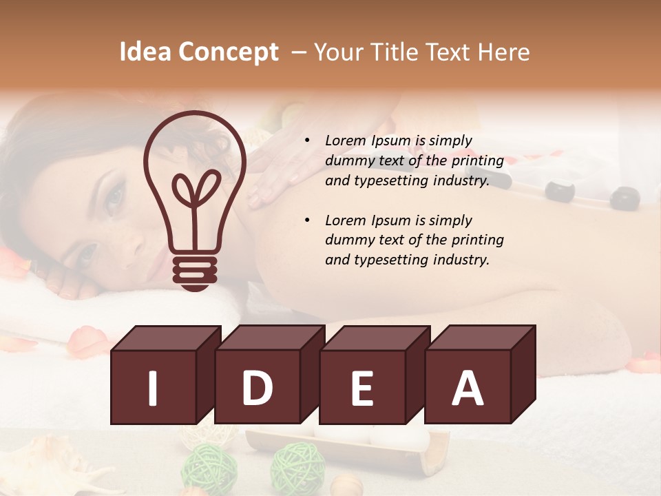 Care Pink Aroma PowerPoint Template