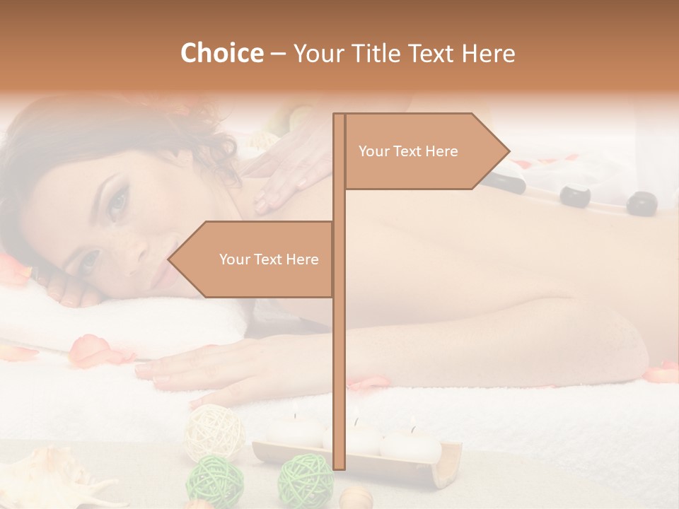 Care Pink Aroma PowerPoint Template