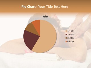 Isolated Massagist Personal PowerPoint Template