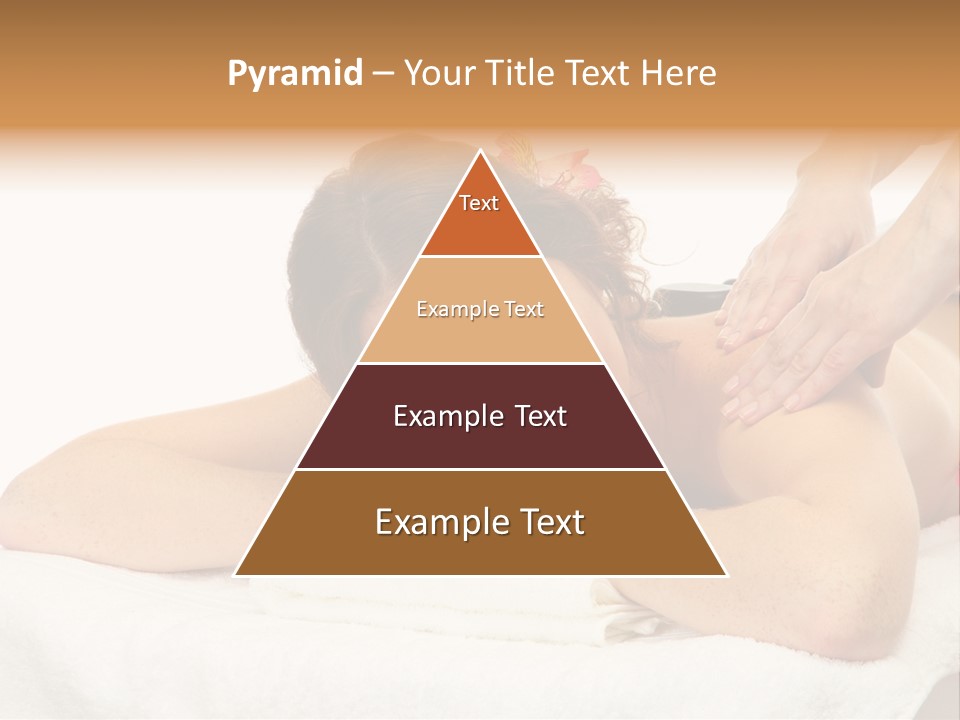 Isolated Massagist Personal PowerPoint Template