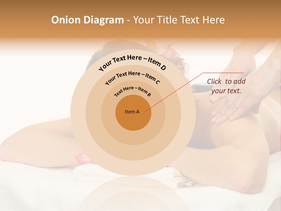 Isolated Massagist Personal PowerPoint Template