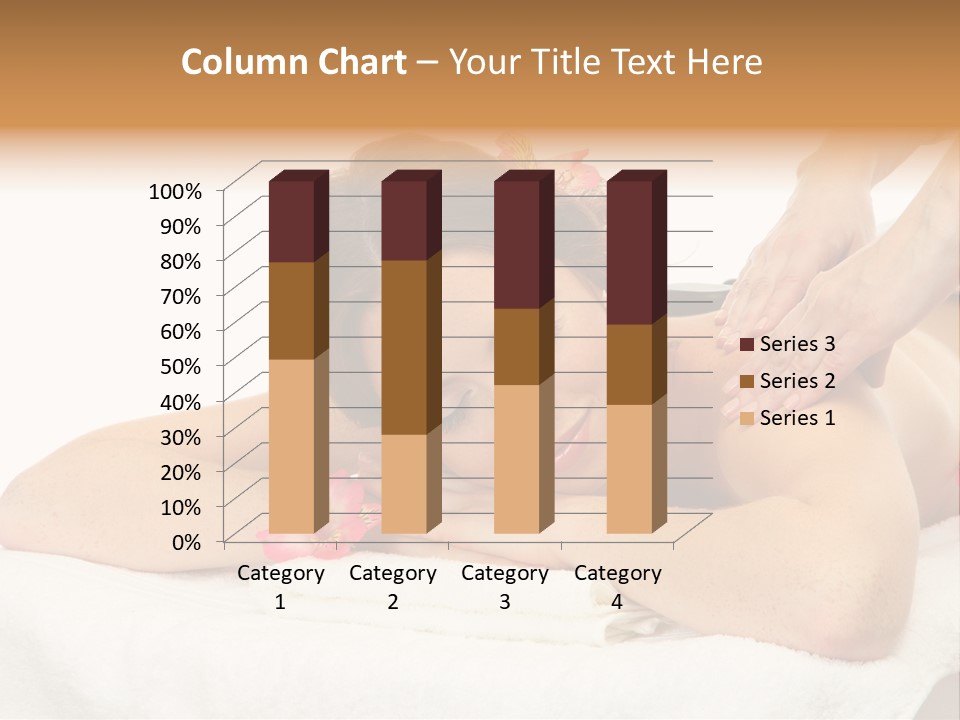 Isolated Massagist Personal PowerPoint Template