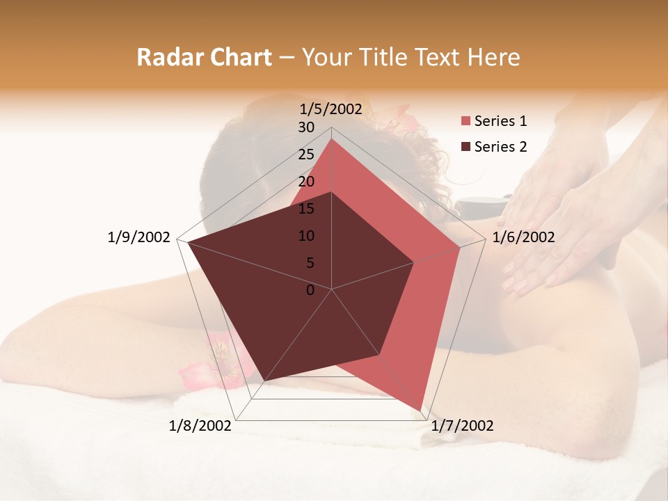 Isolated Massagist Personal PowerPoint Template