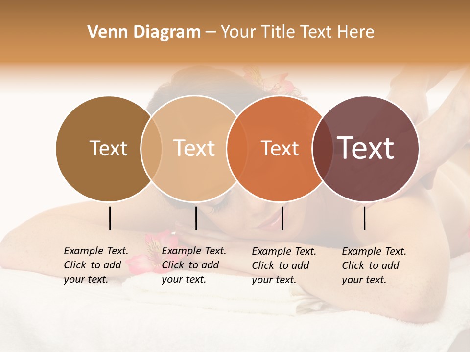 Isolated Massagist Personal PowerPoint Template