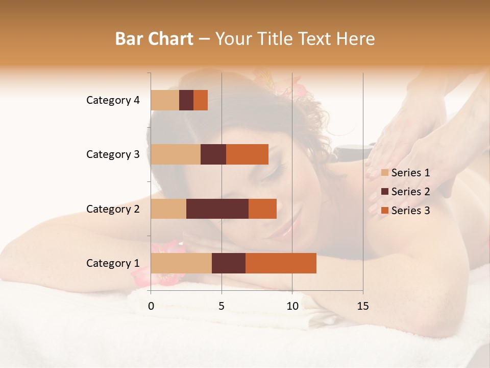 Isolated Massagist Personal PowerPoint Template