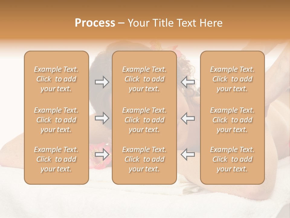 Isolated Massagist Personal PowerPoint Template