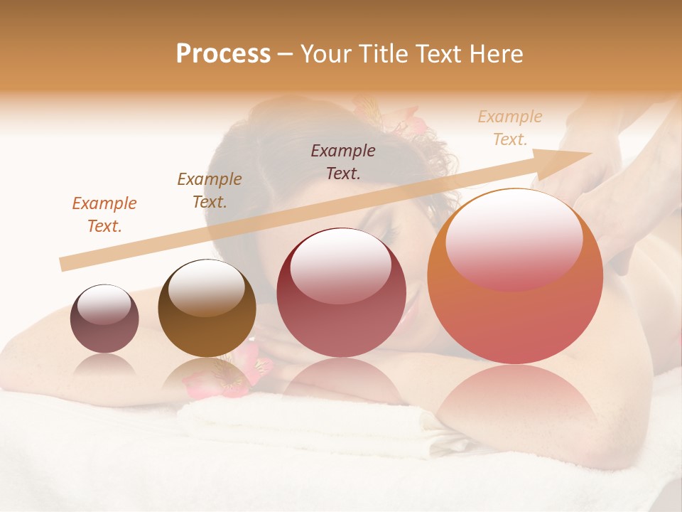 Isolated Massagist Personal PowerPoint Template