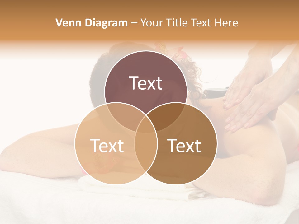 Isolated Massagist Personal PowerPoint Template