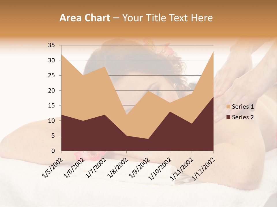 Isolated Massagist Personal PowerPoint Template