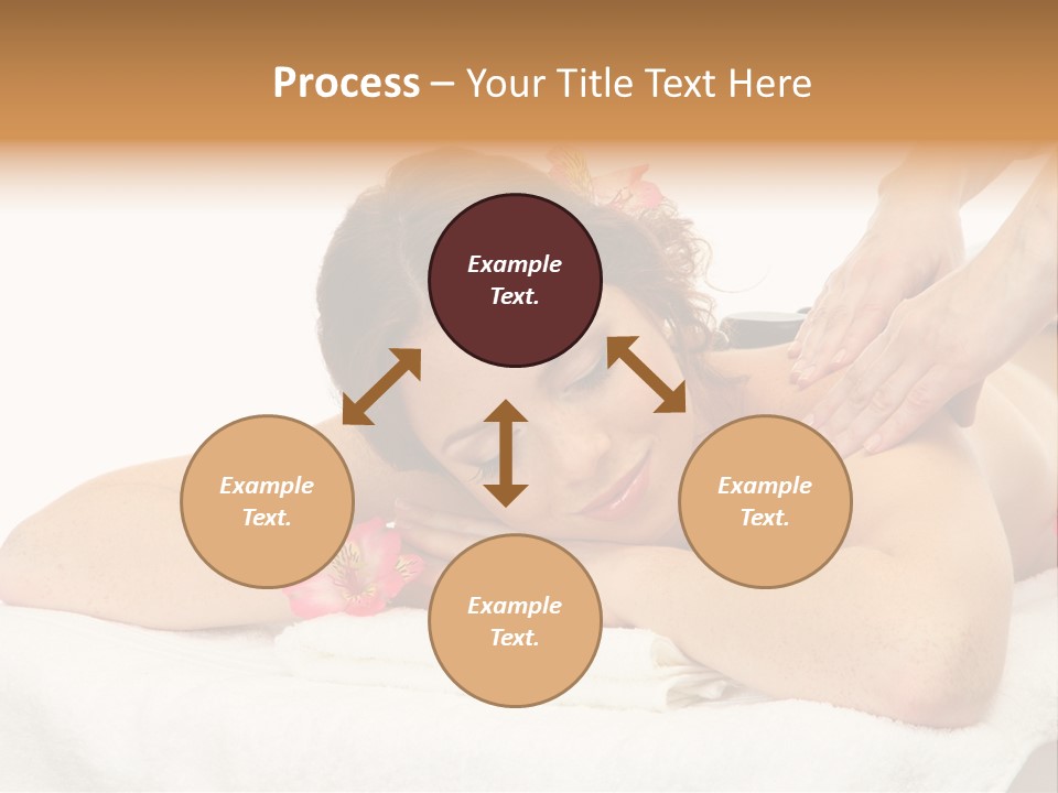 Isolated Massagist Personal PowerPoint Template