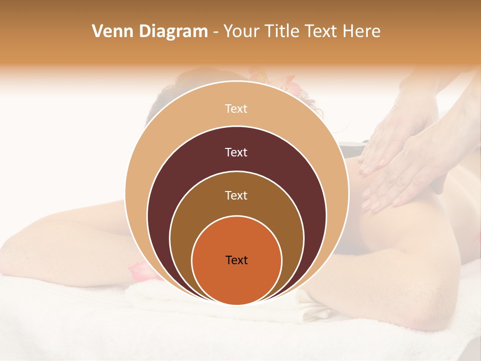 Isolated Massagist Personal PowerPoint Template