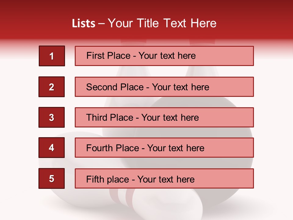 Professional Compete Isolated PowerPoint Template