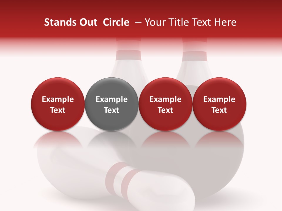 Professional Compete Isolated PowerPoint Template