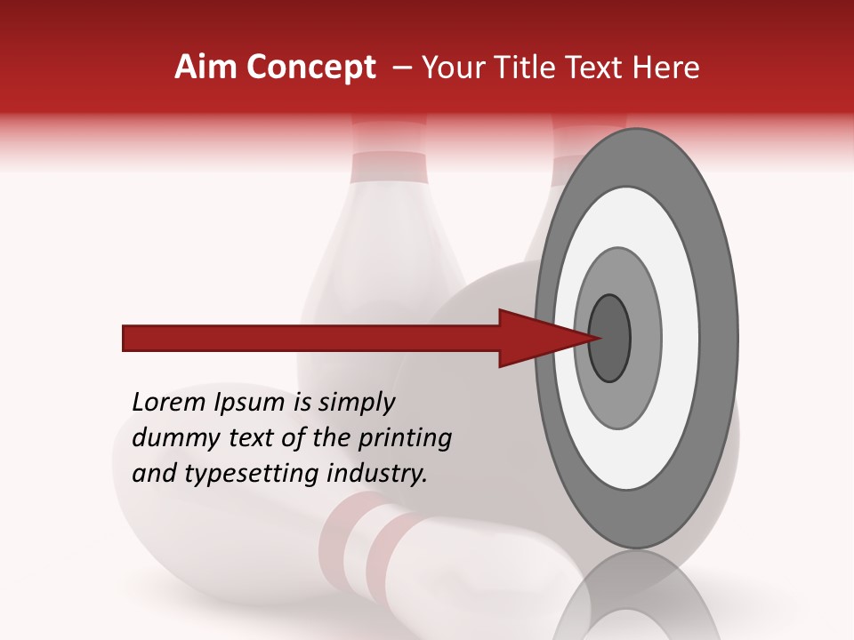 Professional Compete Isolated PowerPoint Template