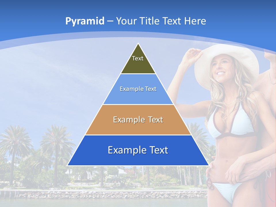 Beach Hot Spa PowerPoint Template