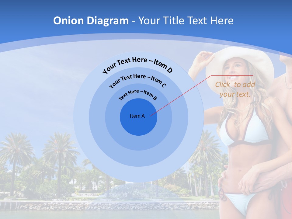 Beach Hot Spa PowerPoint Template