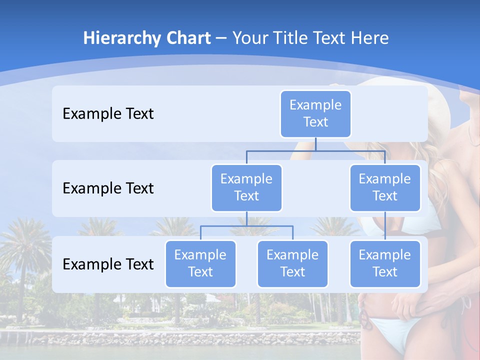 Beach Hot Spa PowerPoint Template