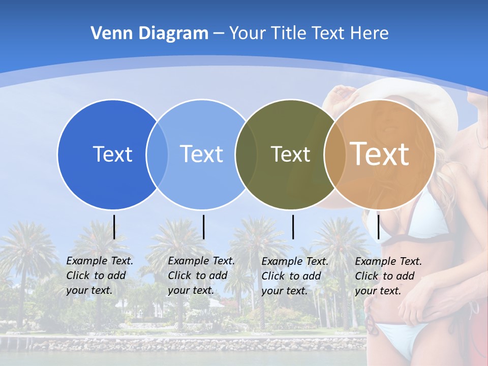 Beach Hot Spa PowerPoint Template