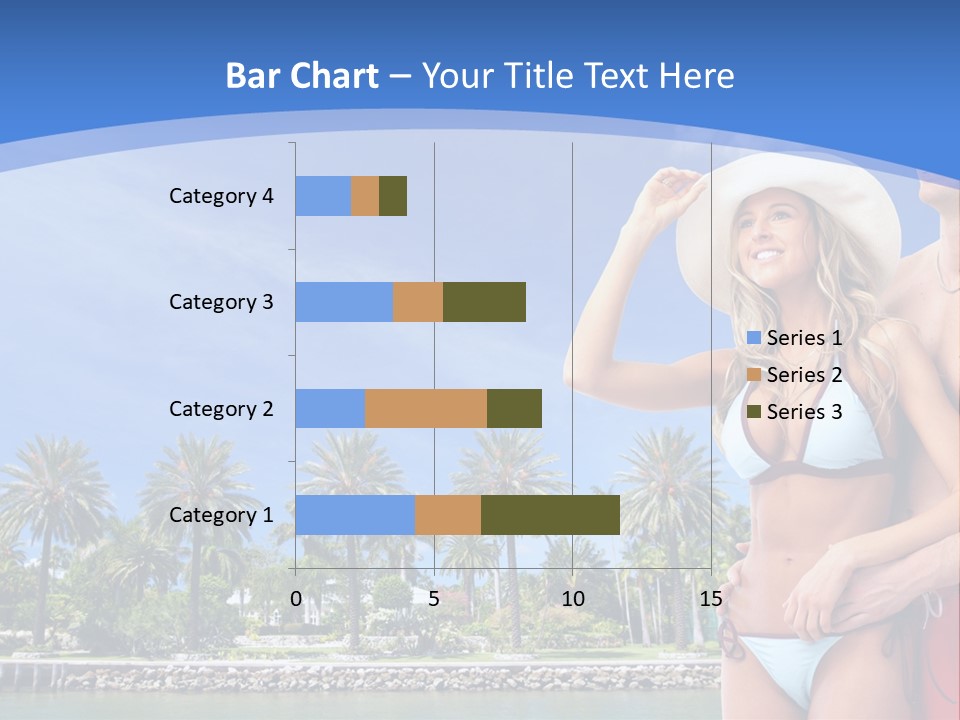 Beach Hot Spa PowerPoint Template