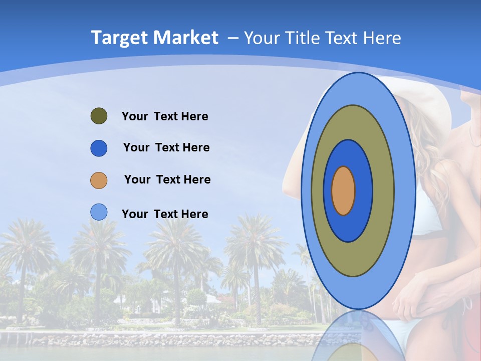 Beach Hot Spa PowerPoint Template