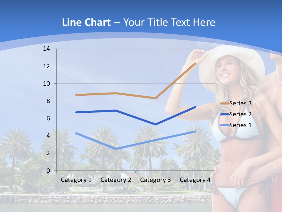 Beach Hot Spa PowerPoint Template