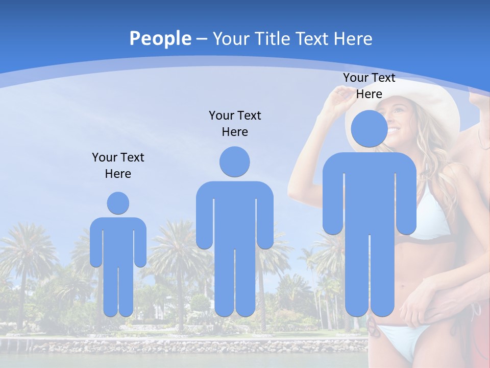 Beach Hot Spa PowerPoint Template