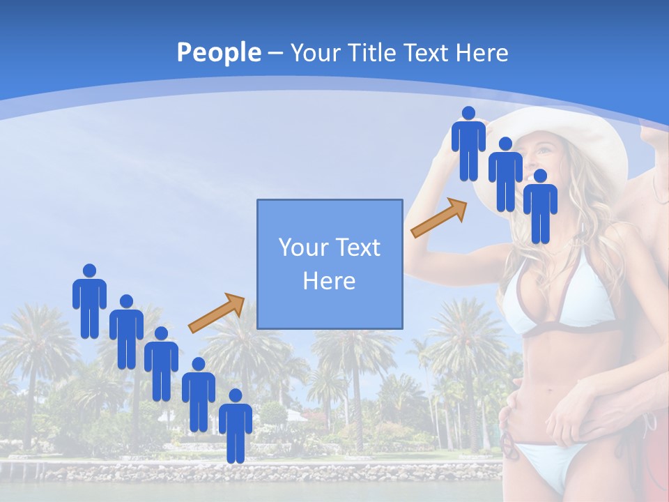 Beach Hot Spa PowerPoint Template