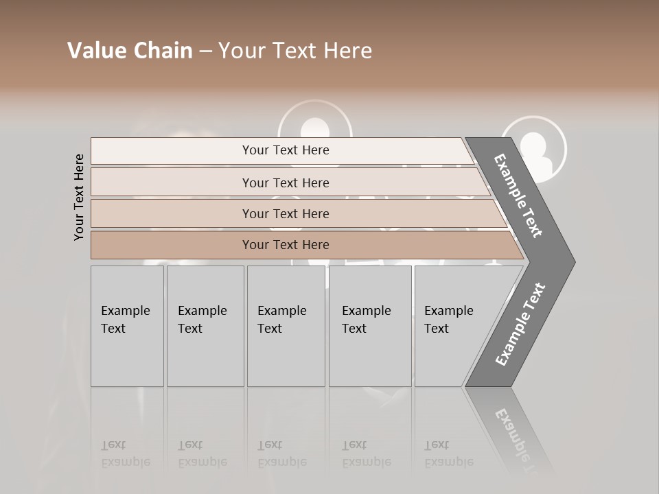 Caucasian Medium Black PowerPoint Template