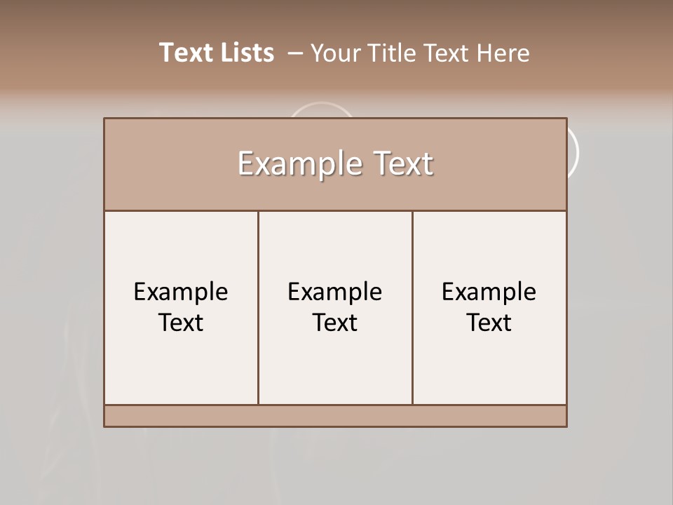 Caucasian Medium Black PowerPoint Template