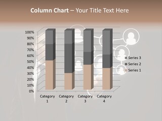 Caucasian Medium Black PowerPoint Template