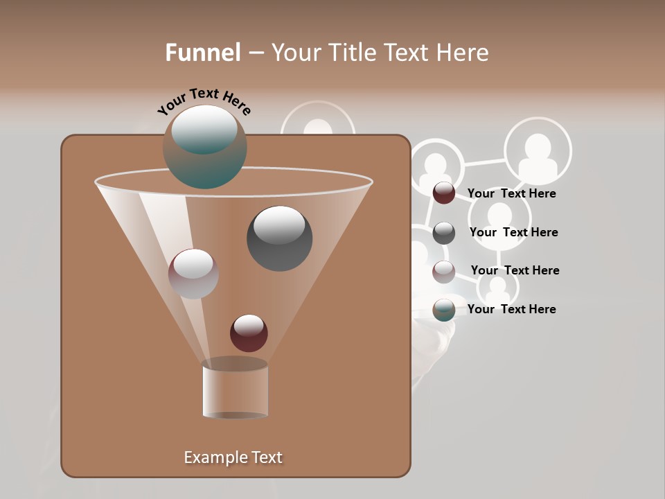 Caucasian Medium Black PowerPoint Template