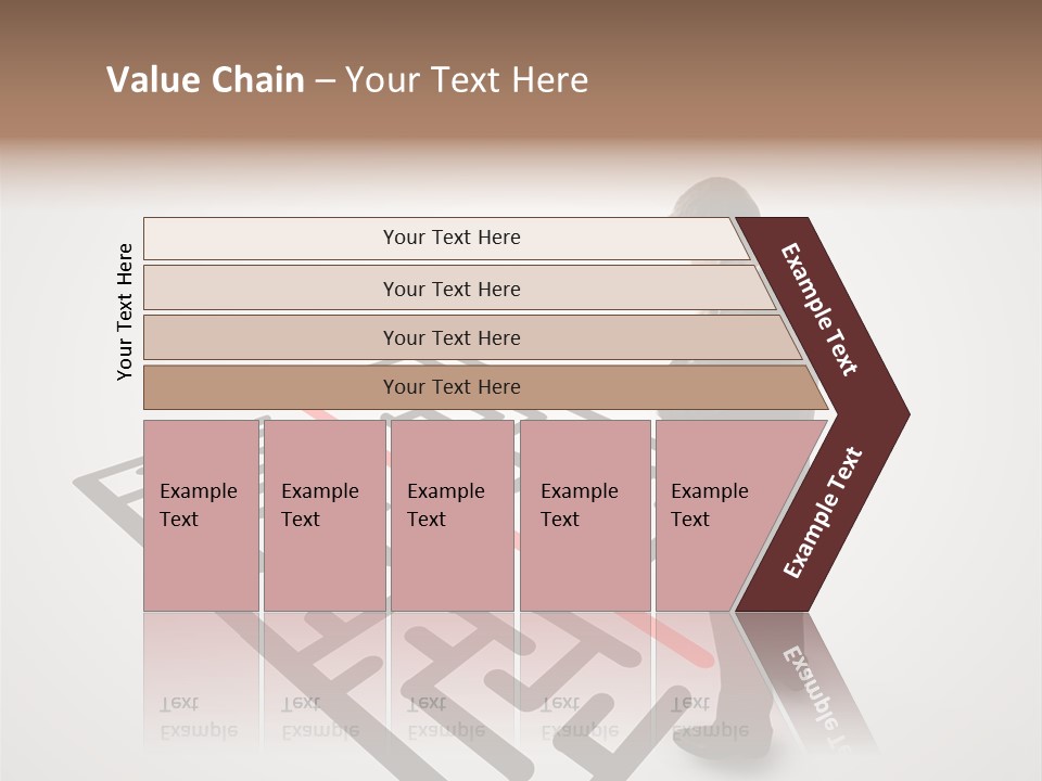 Maze People Labyrinth PowerPoint Template