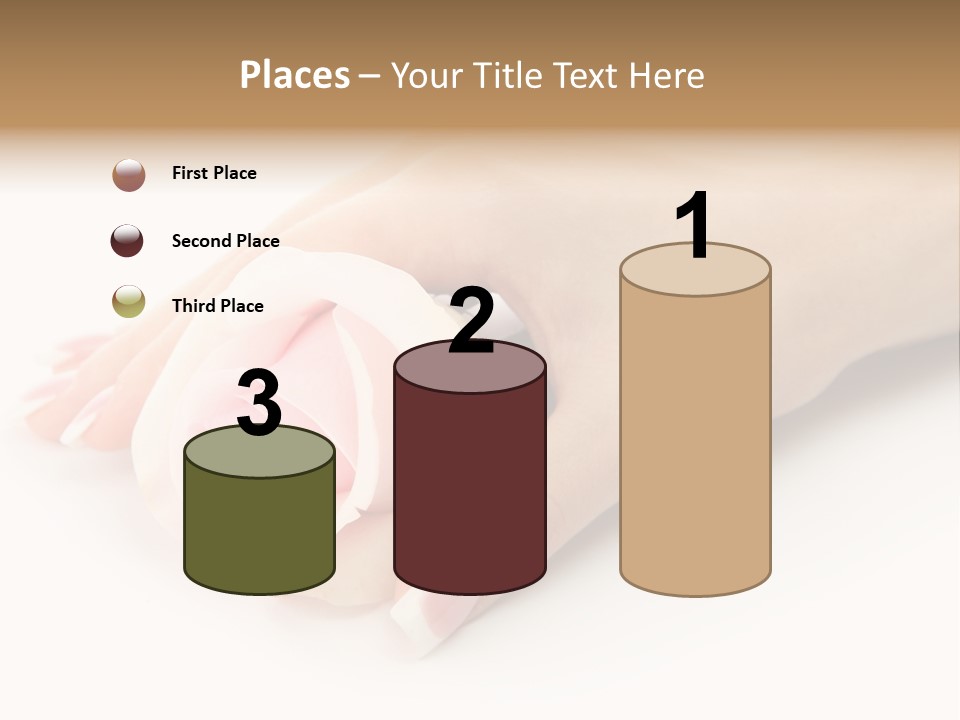 Finger Isolated Beautiful PowerPoint Template