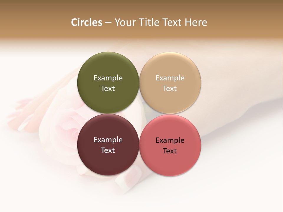 Finger Isolated Beautiful PowerPoint Template