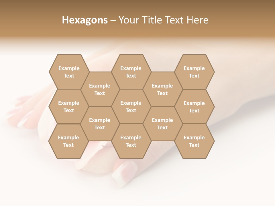 Finger Isolated Beautiful PowerPoint Template