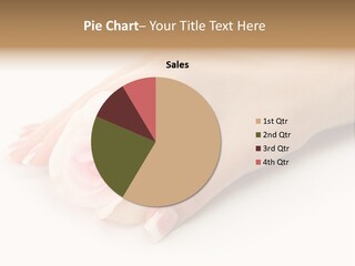 Finger Isolated Beautiful PowerPoint Template