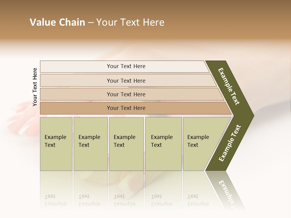 Finger Isolated Beautiful PowerPoint Template