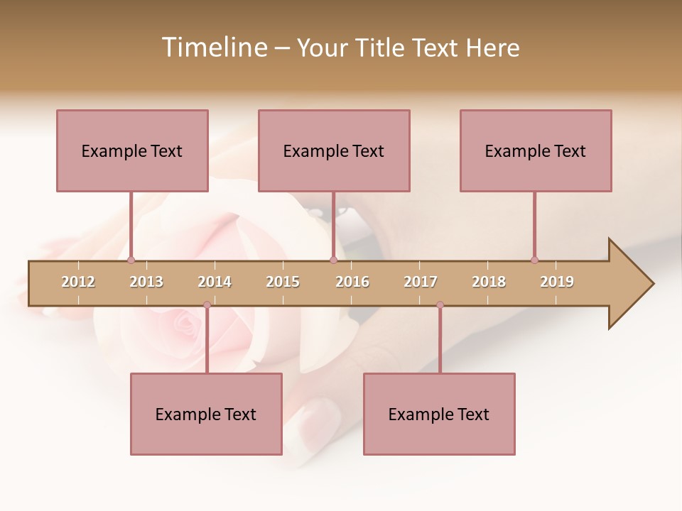 Finger Isolated Beautiful PowerPoint Template