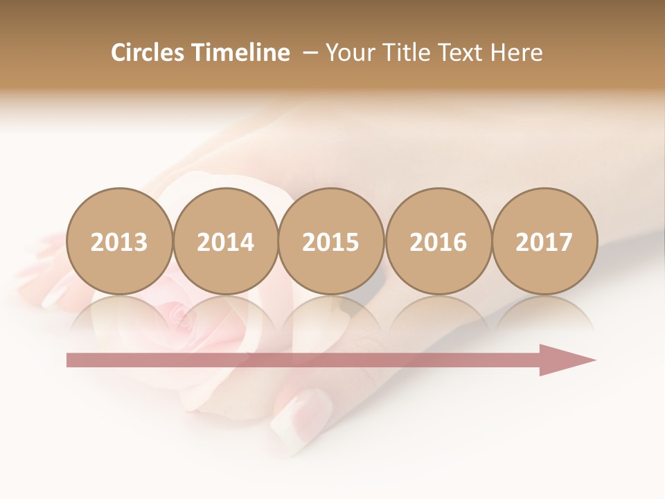 Finger Isolated Beautiful PowerPoint Template