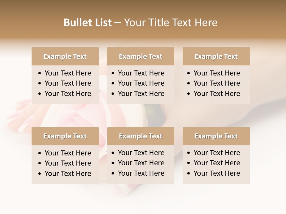 Finger Isolated Beautiful PowerPoint Template