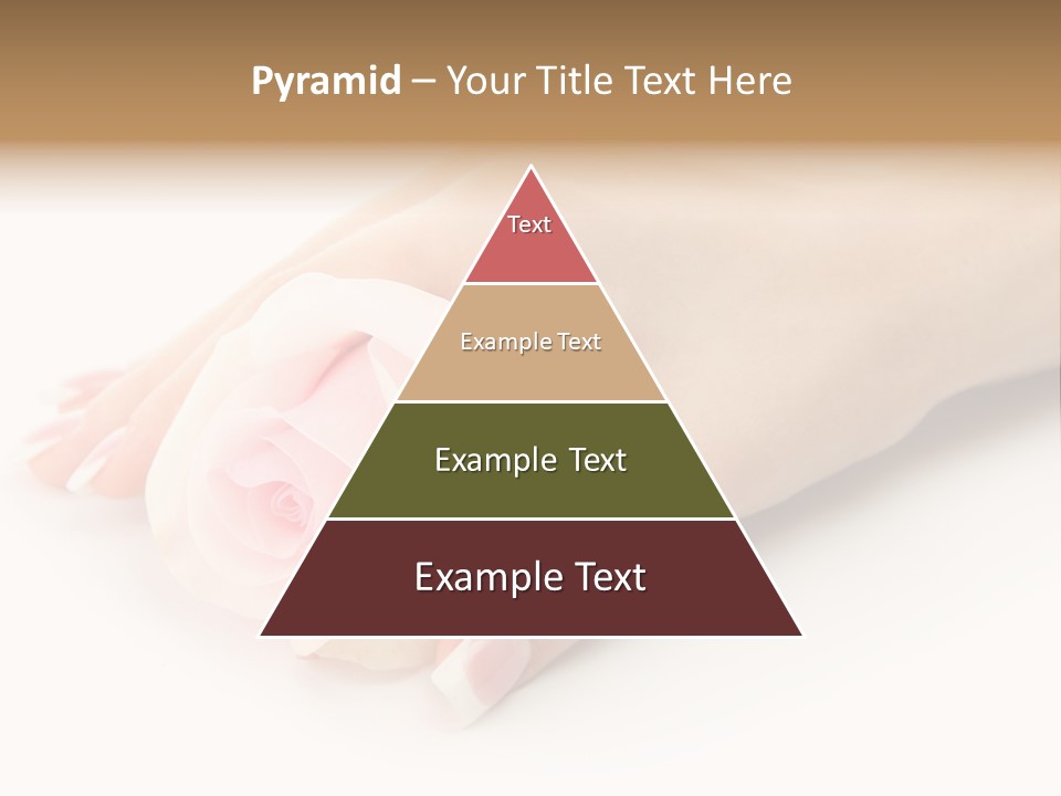 Finger Isolated Beautiful PowerPoint Template