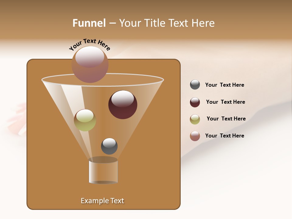 Finger Isolated Beautiful PowerPoint Template