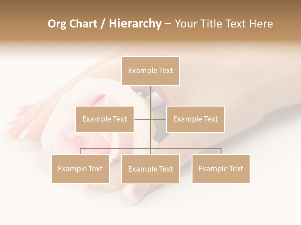 Finger Isolated Beautiful PowerPoint Template