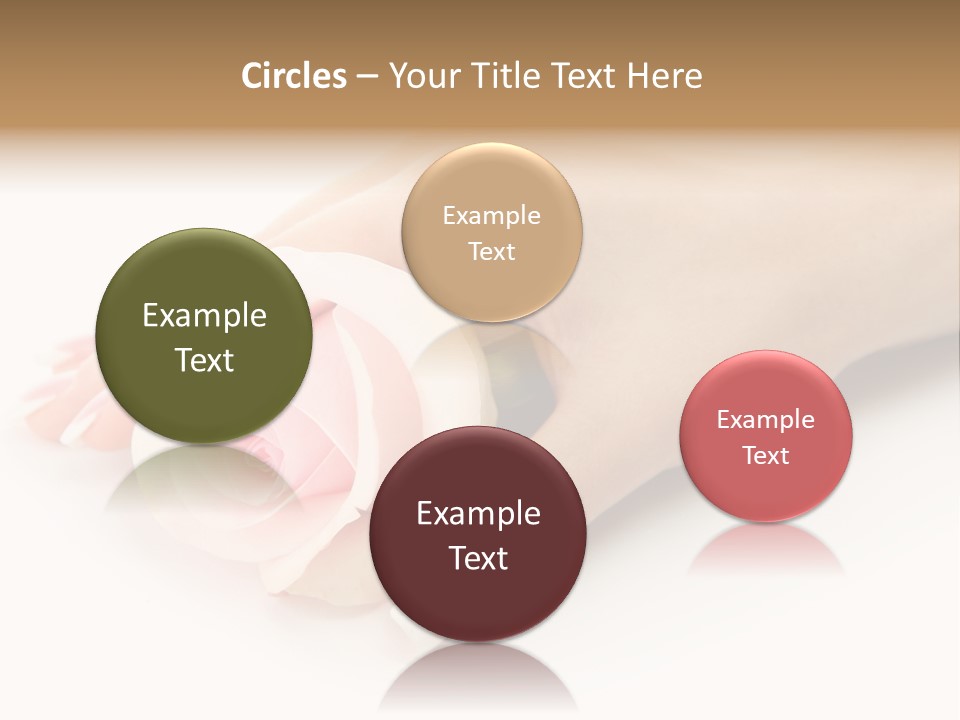 Finger Isolated Beautiful PowerPoint Template