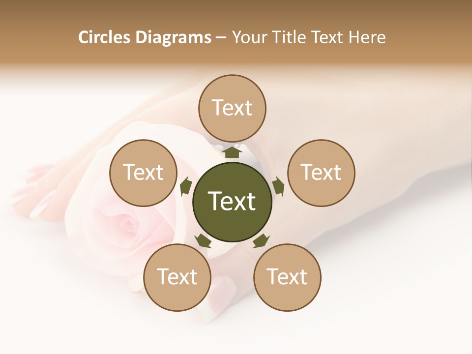 Finger Isolated Beautiful PowerPoint Template