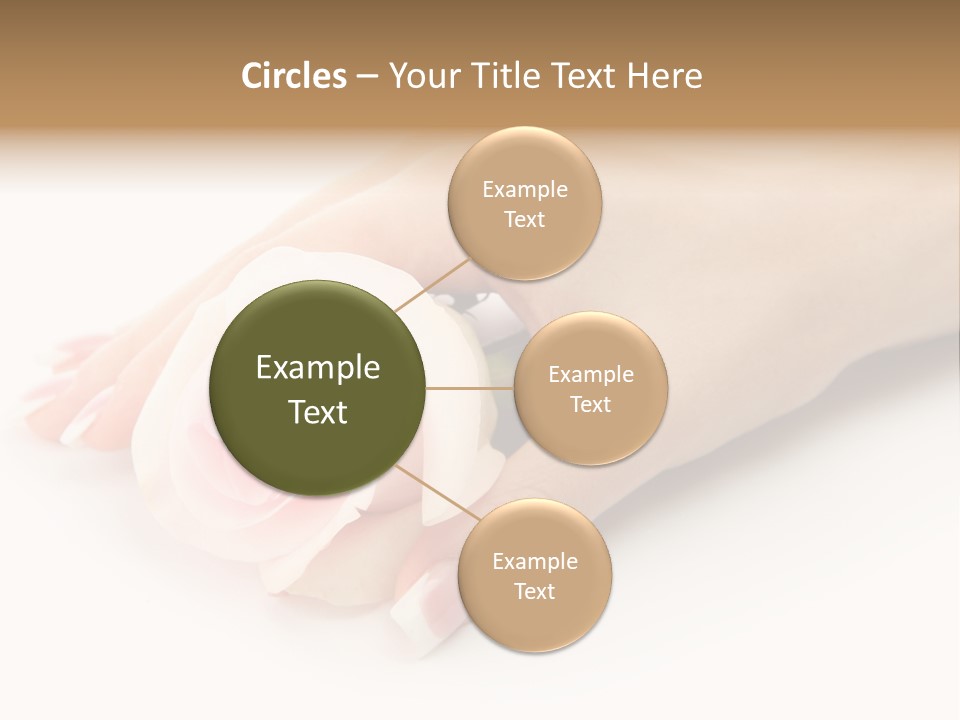 Finger Isolated Beautiful PowerPoint Template